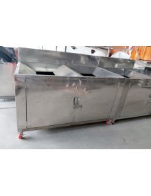 Xe đẩy thức ăn thừa inox