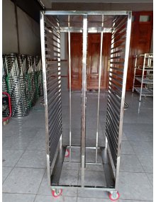 Xe đẩy khay inox
