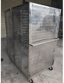 Xe đẩy khay bọc lưới