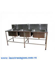 Bồn 3 ô inox