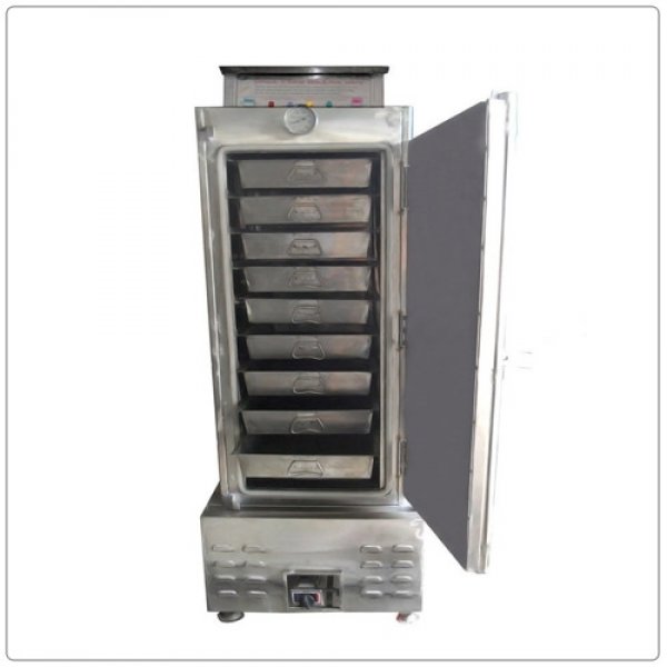 Tủ Hấp Cơm 30kg dùng gas và điện 
