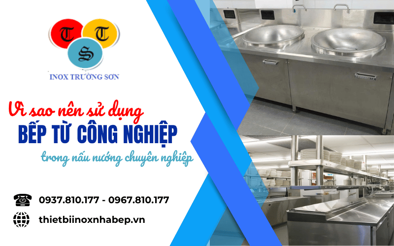 bếp từ c&ocirc;ng nghiệp
