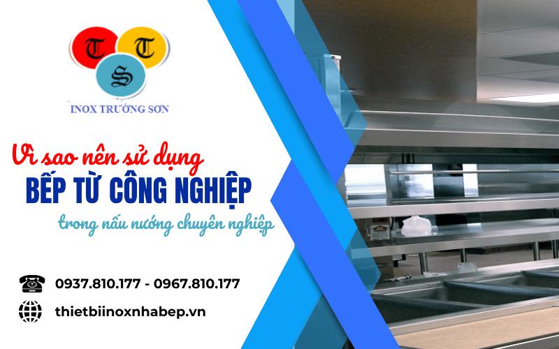 bếp từ c&ocirc;ng nghiệp